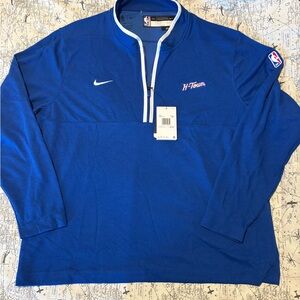 Nike Royal Blue H-Town Half-Zip Pullover